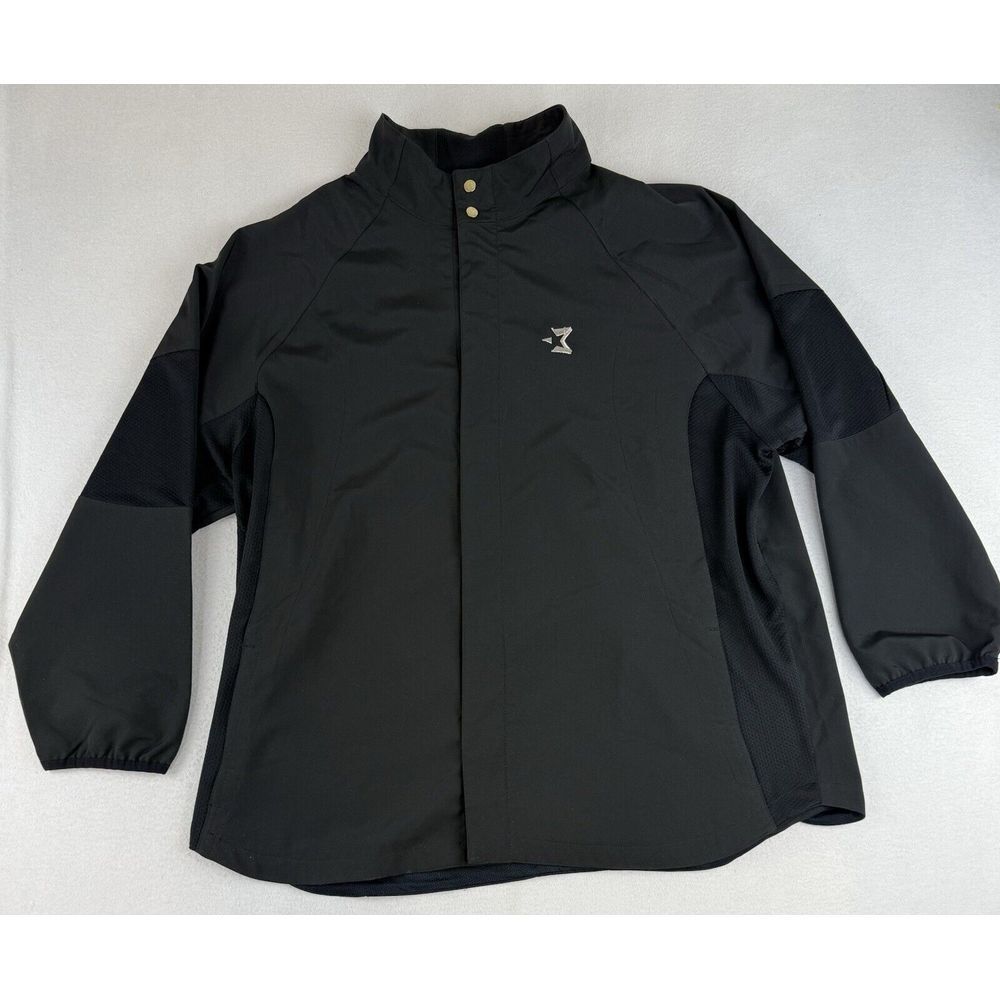 Starbury Windbreaker Basketball Jacket Snap Lightweight Logo Mens Size XL NWT